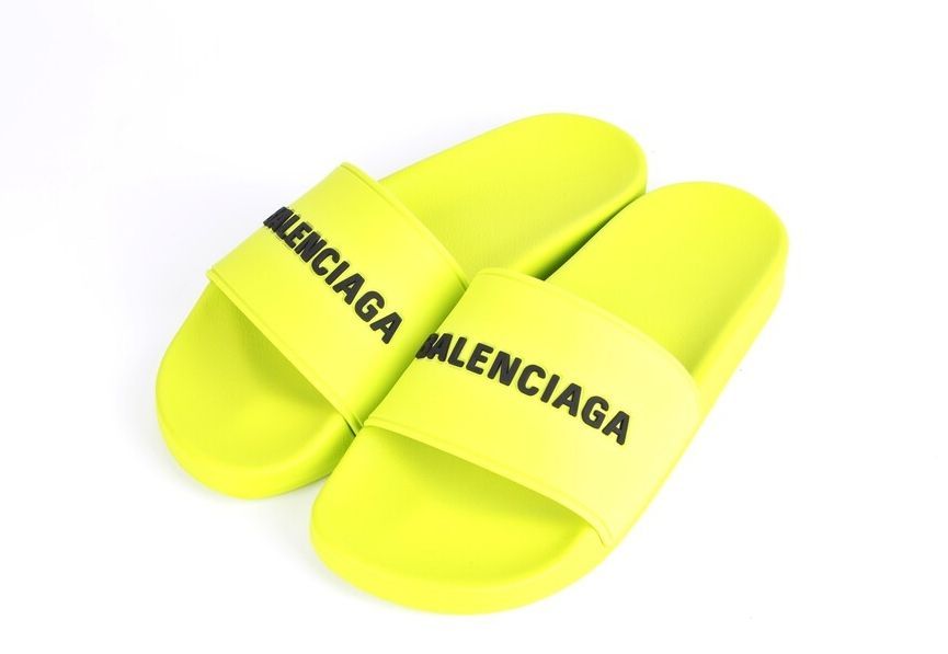 Balenciaga Logo Slide Slipper Sandals - SKU 39