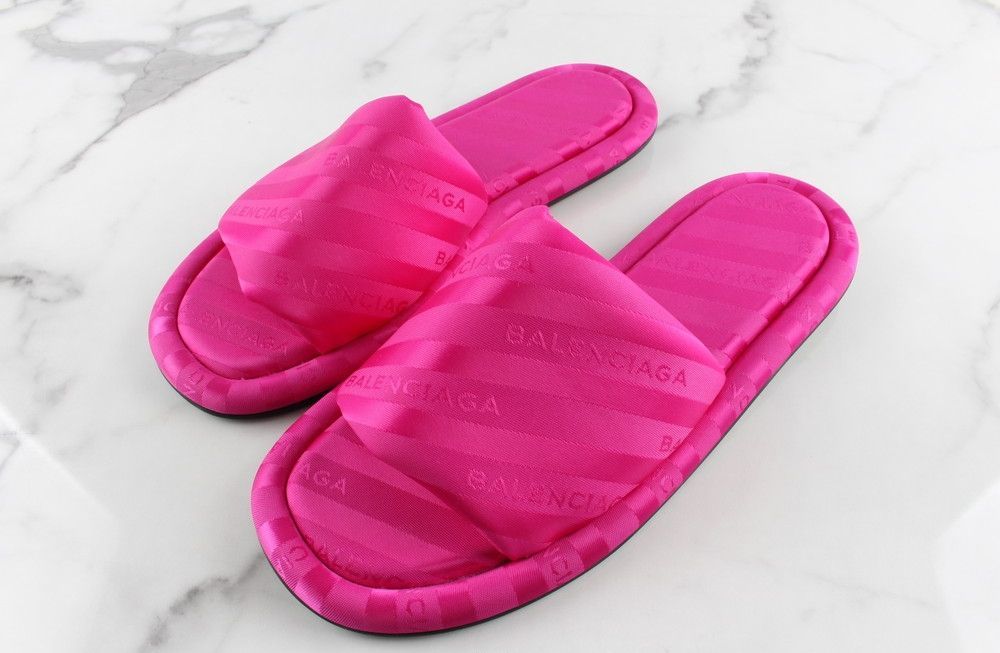 Balenciaga Logo Slippers - Size 37 SKU 123456789
