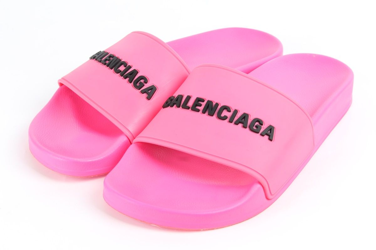 Balenciaga Logo Slippers Size 37 SKU