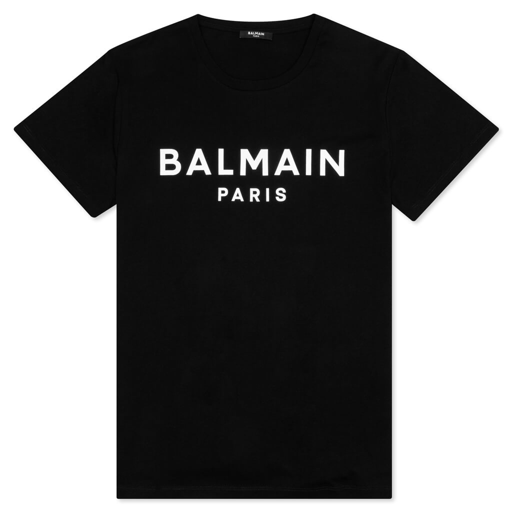 Balmain Printed T-Shirt - Noir/Blanc