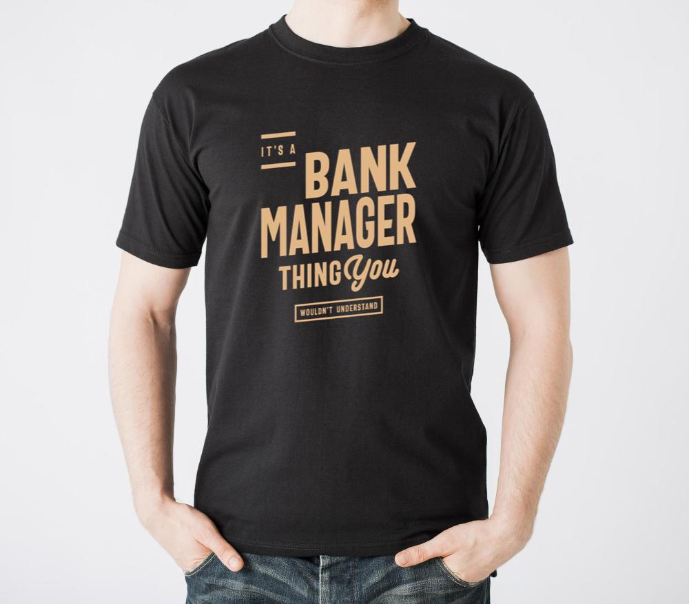 Bank Manager Funny Job Title Profession - Unisex Standard T-Shirt