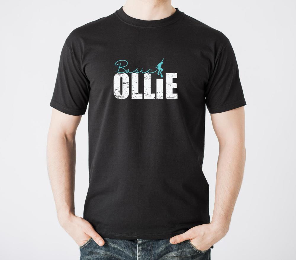 Basic Ollie Skateboard - Unisex Standard T-Shirt