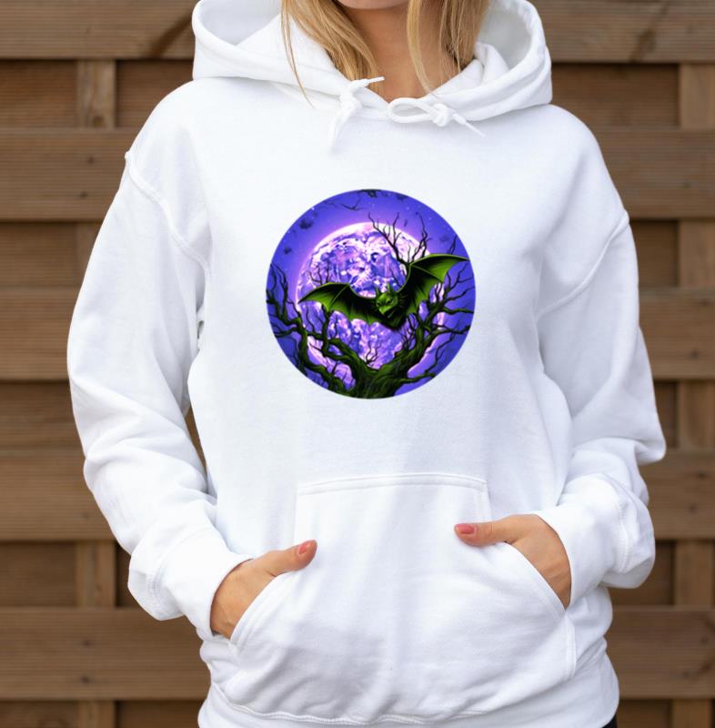 Bat Bats Fruit Bats Halloween_1 - Unisex Hoodie