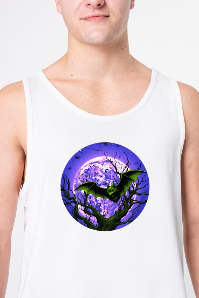Bat Bats Fruit Bats Halloween_1 - Unisex Tank Top