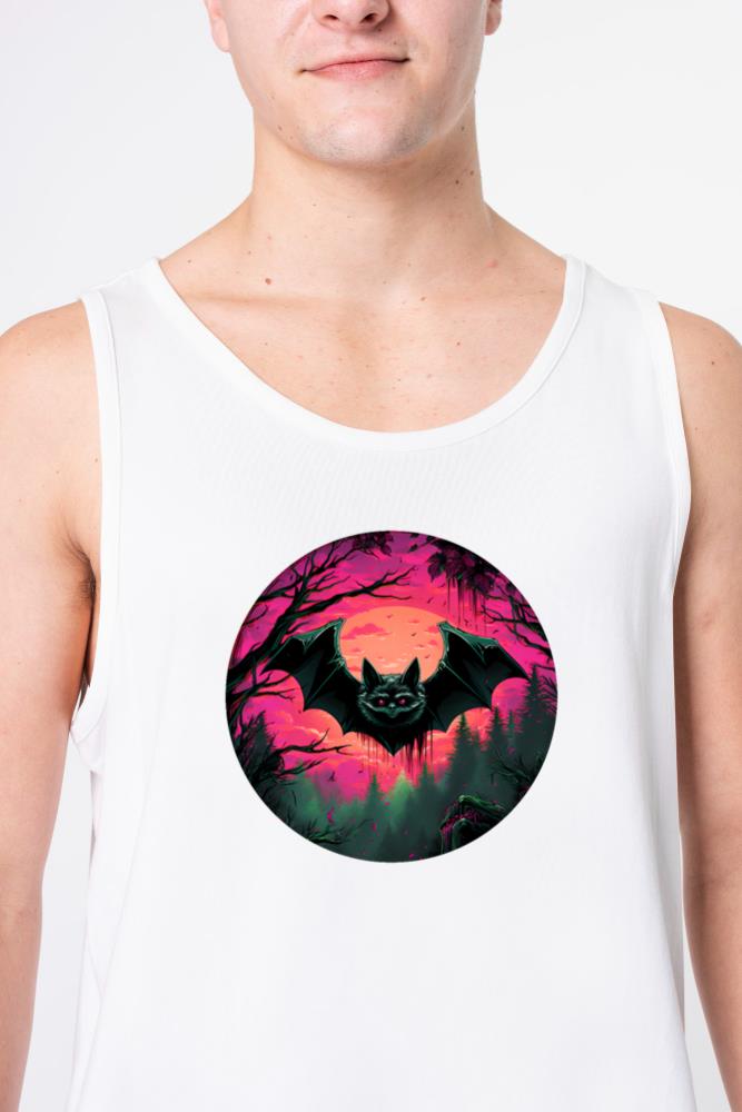 Bat Bats Fruit Bats Halloween_2 - Unisex Tank Top