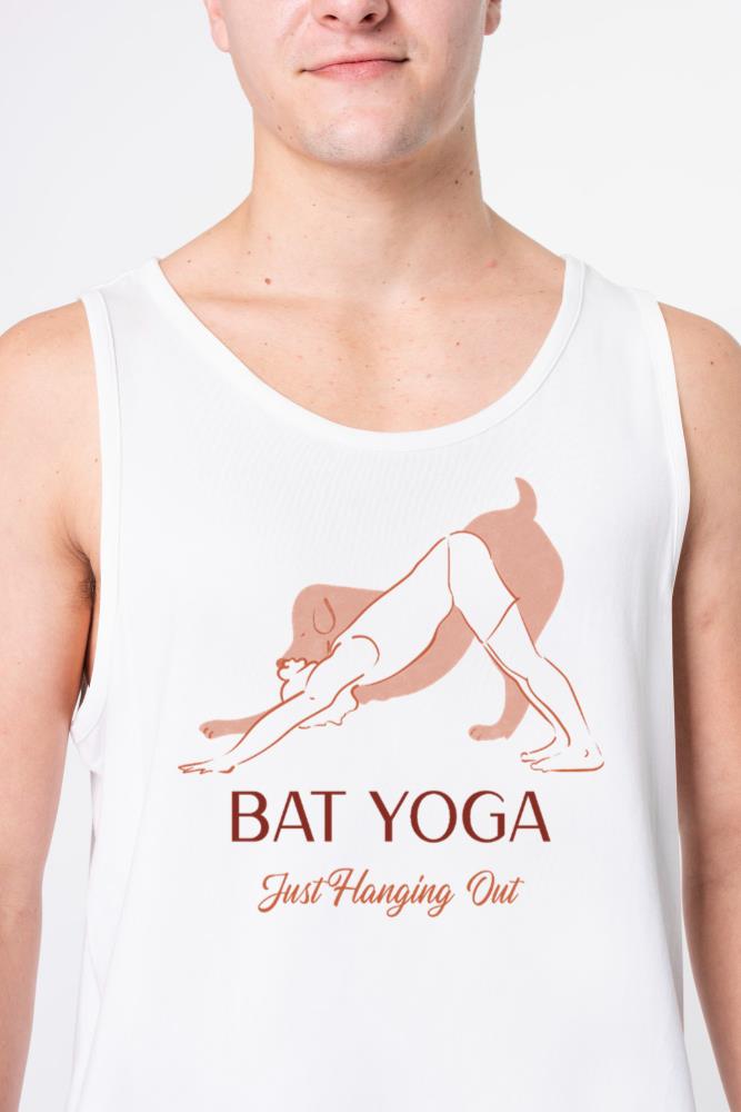 Bat Yoga Just Haning Out - Unisex Tank Top