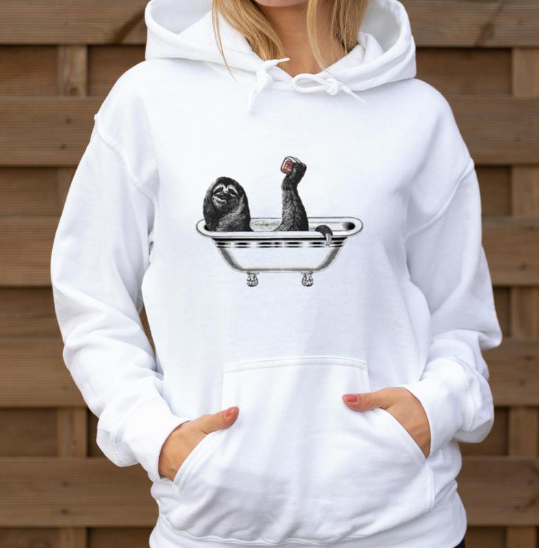 bathroom sloth - Unisex Hoodie