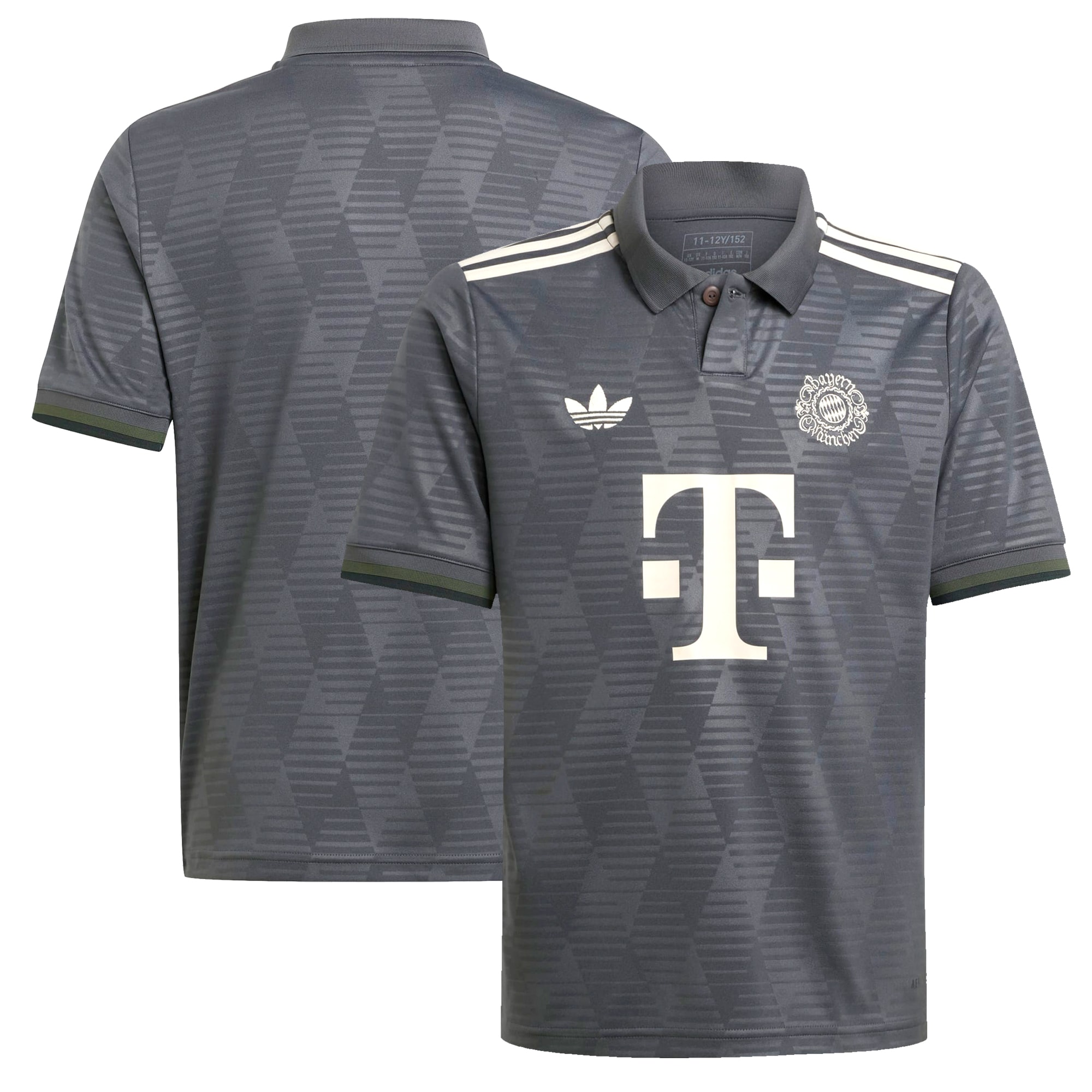 Bayern Munich adidas Youth 2024/25 Wiesn Replica Jersey - Gray