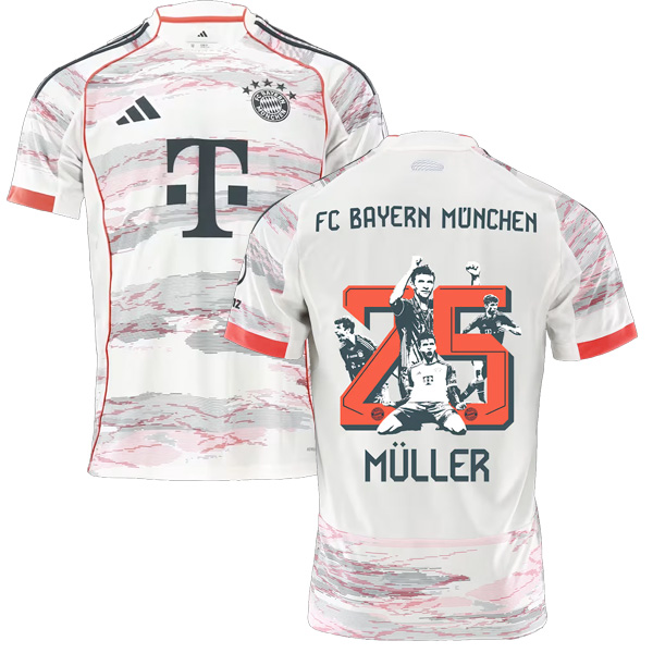 Bayern Munich Away Special MULLER 25 Jersey 2025-26