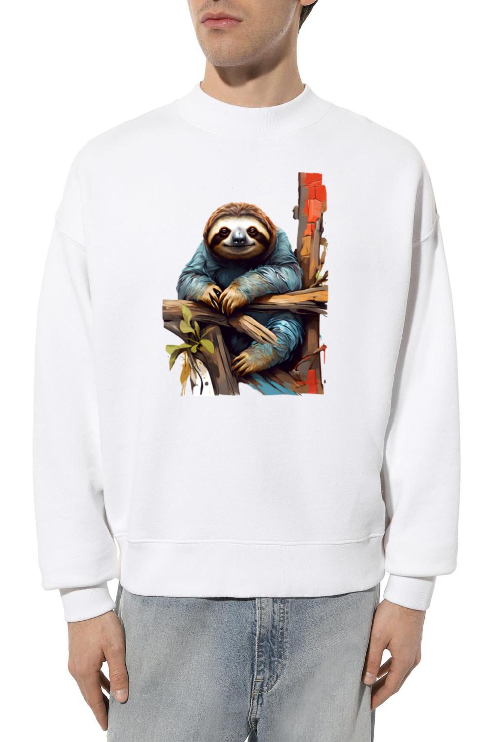 beautiful animal Sloth - Unisex Sweatshirt