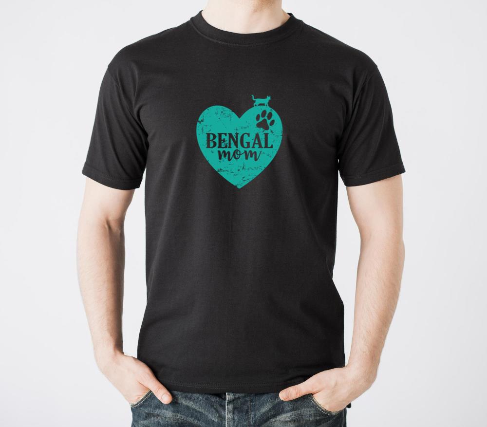 Bengal Mom domestic Cat breed Pet - Unisex Standard T-Shirt
