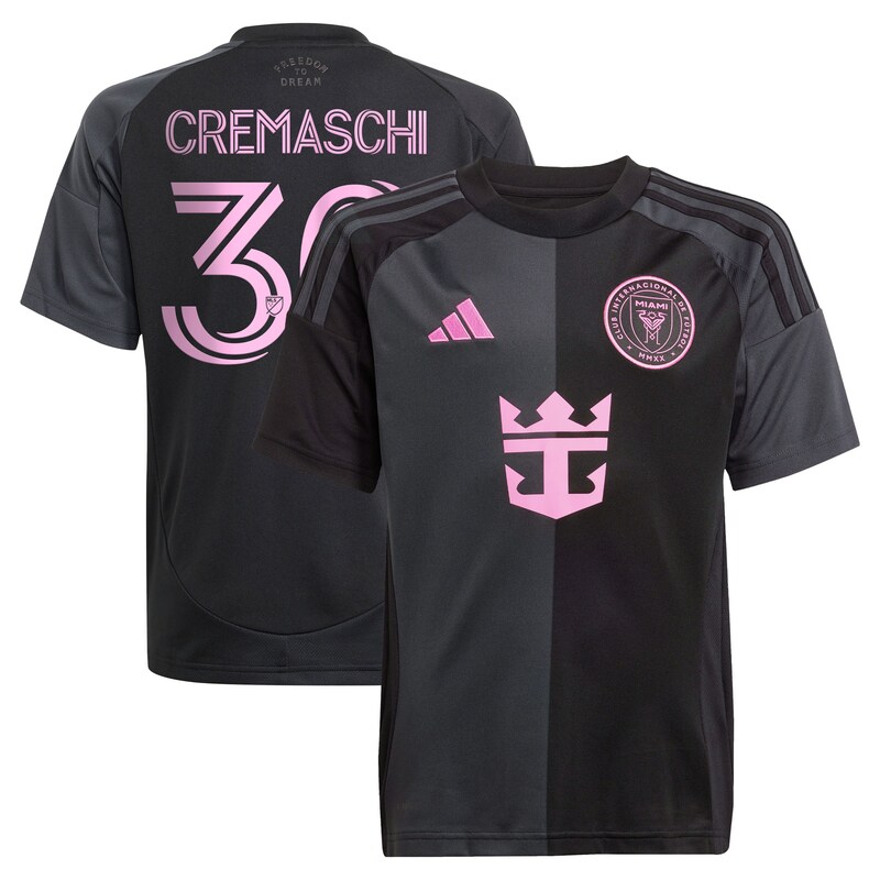 Benjamin Cremaschi Inter Miami CF Youth 2025 The Fortitude Kit Replica Player Jersey - Black