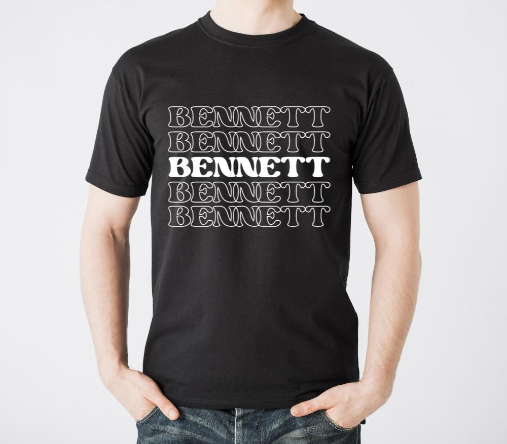 Bennett Name Personalized First Surname - Unisex Standard T-Shirt