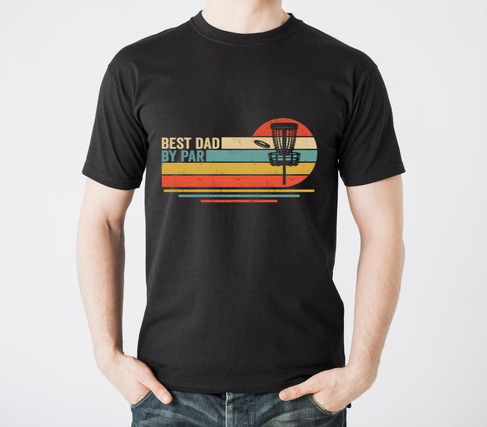 Best Dad By Par Disc Golf Dad Di Golf Golfer - Unisex Standard T-Shirt