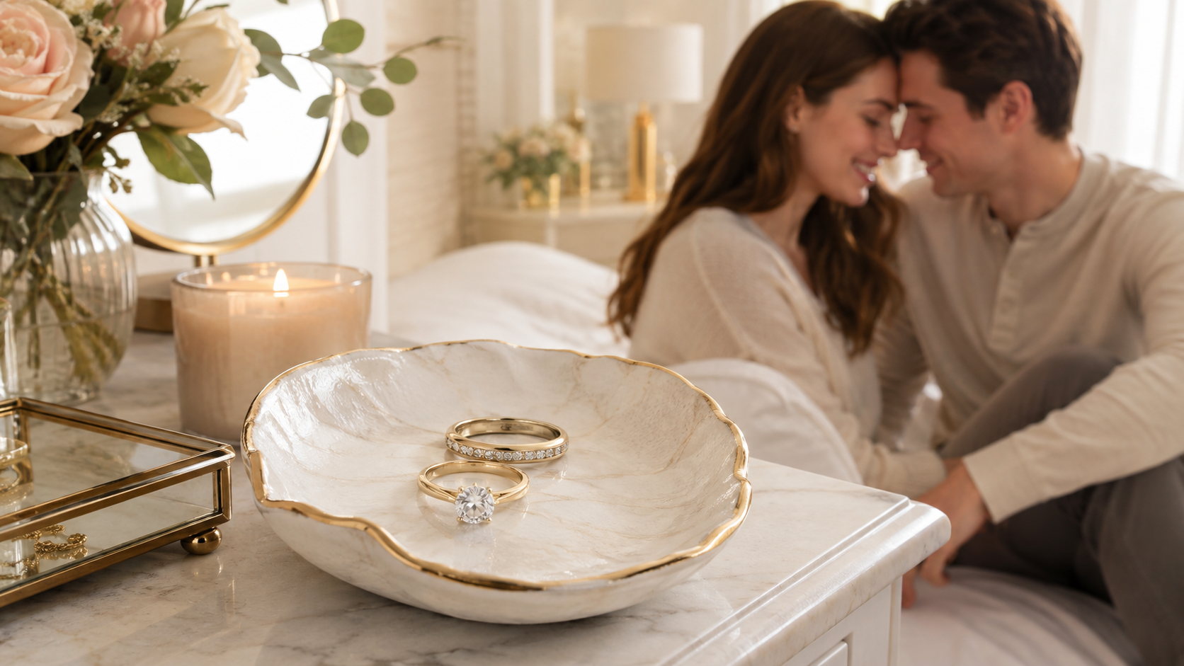 Elegant Ceramic Ring Dish