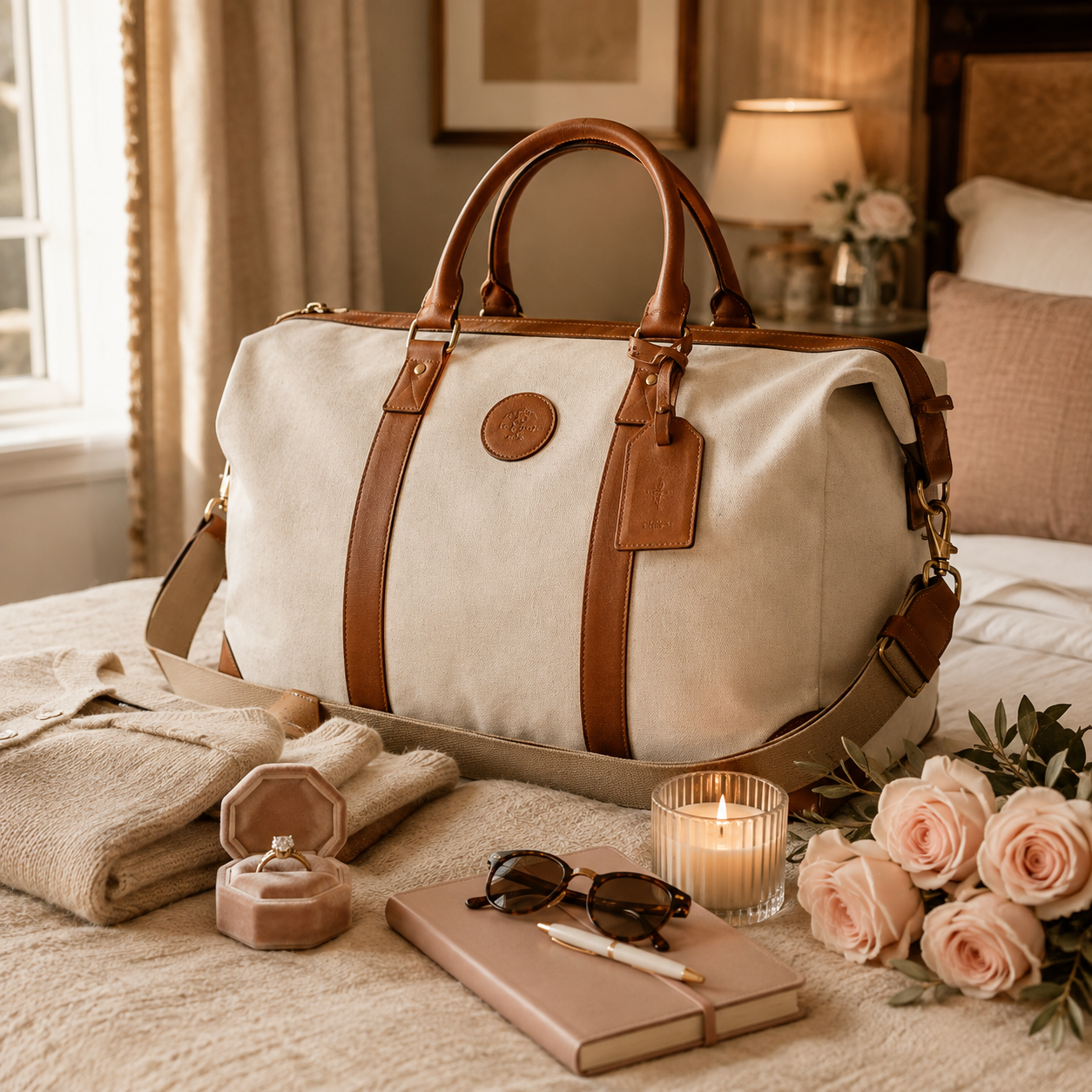 High-Quality Canvas Weekender Bag