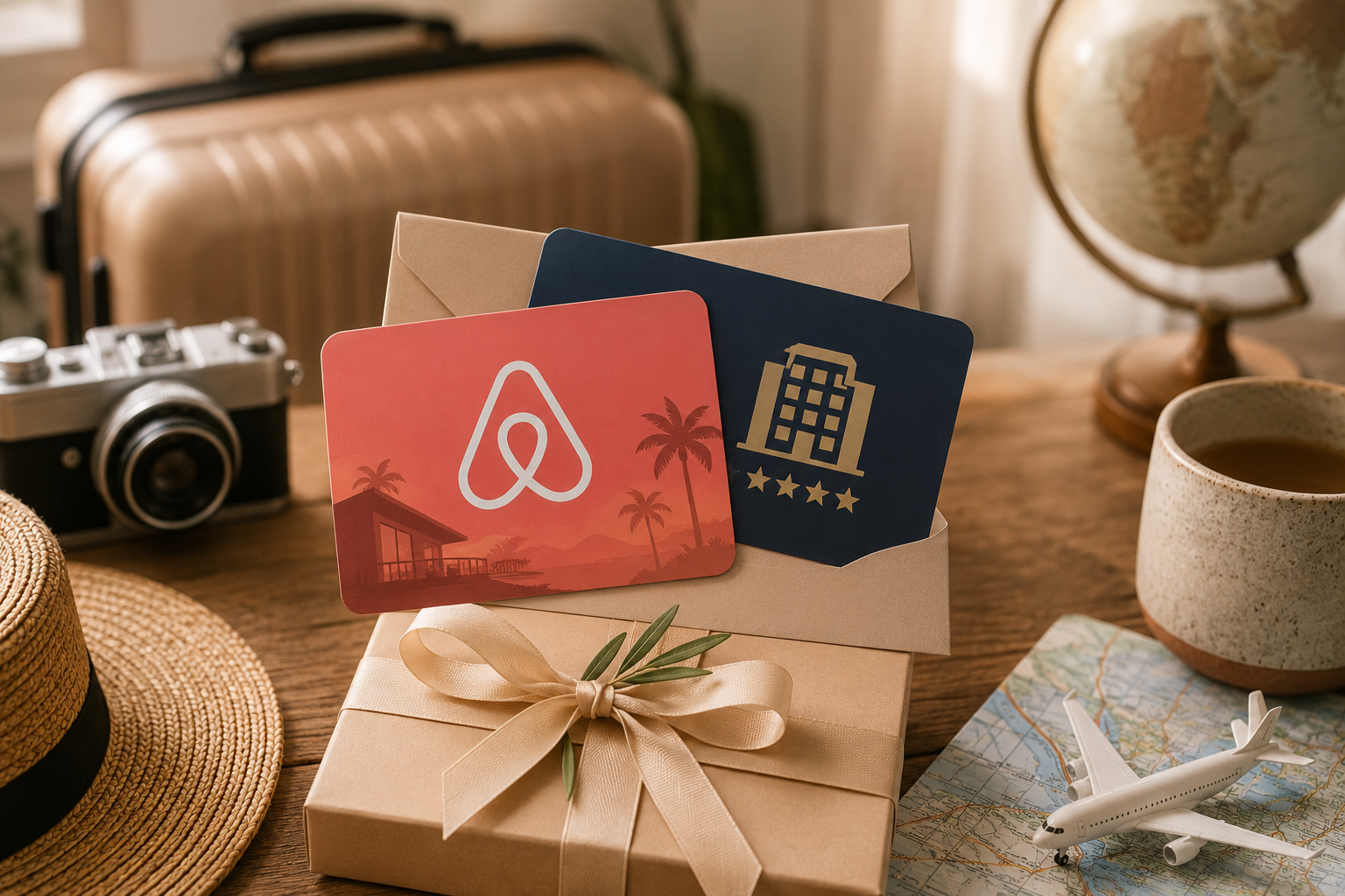 Airbnb or Hotel Gift Cards
