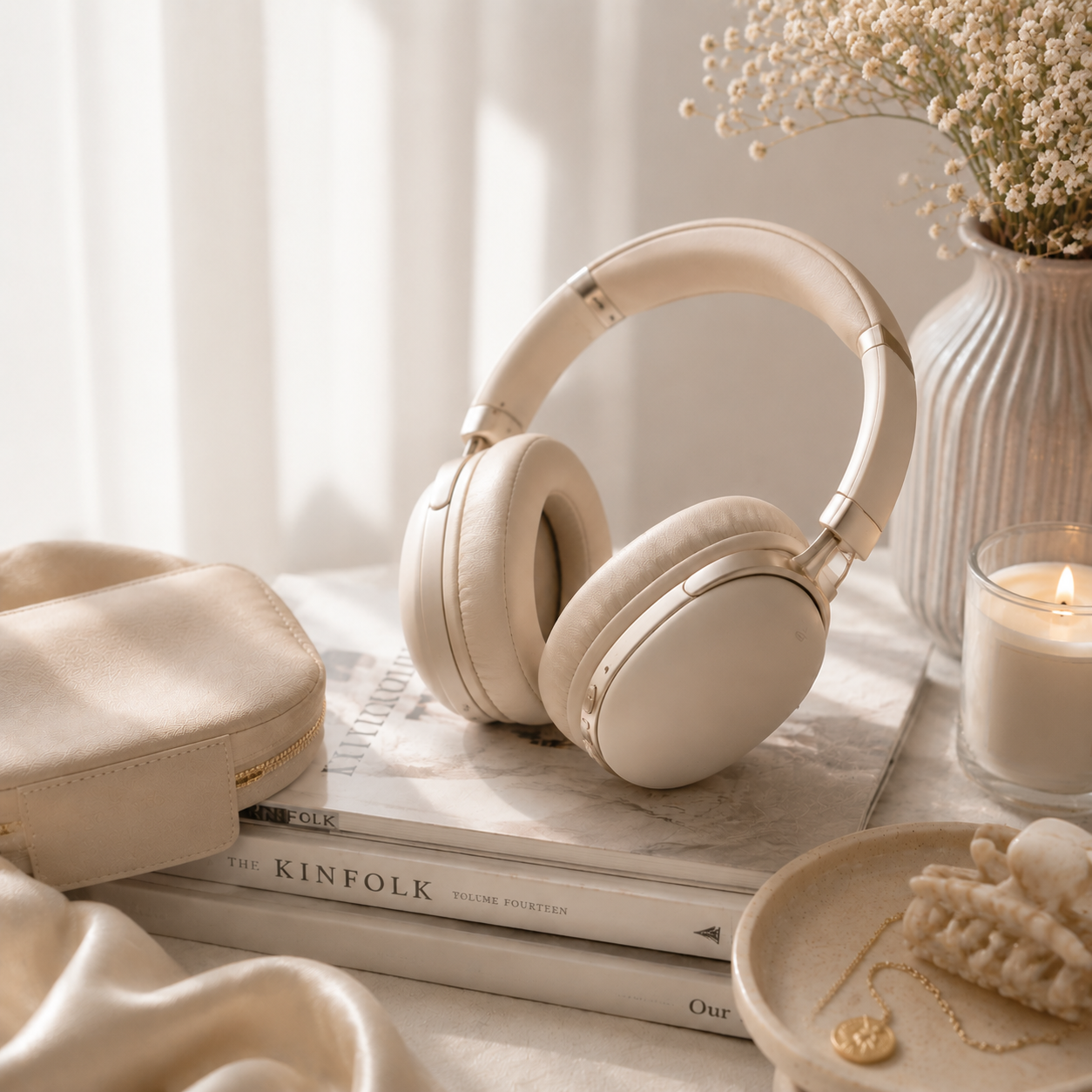 Aesthetic Over-Ear Headphones