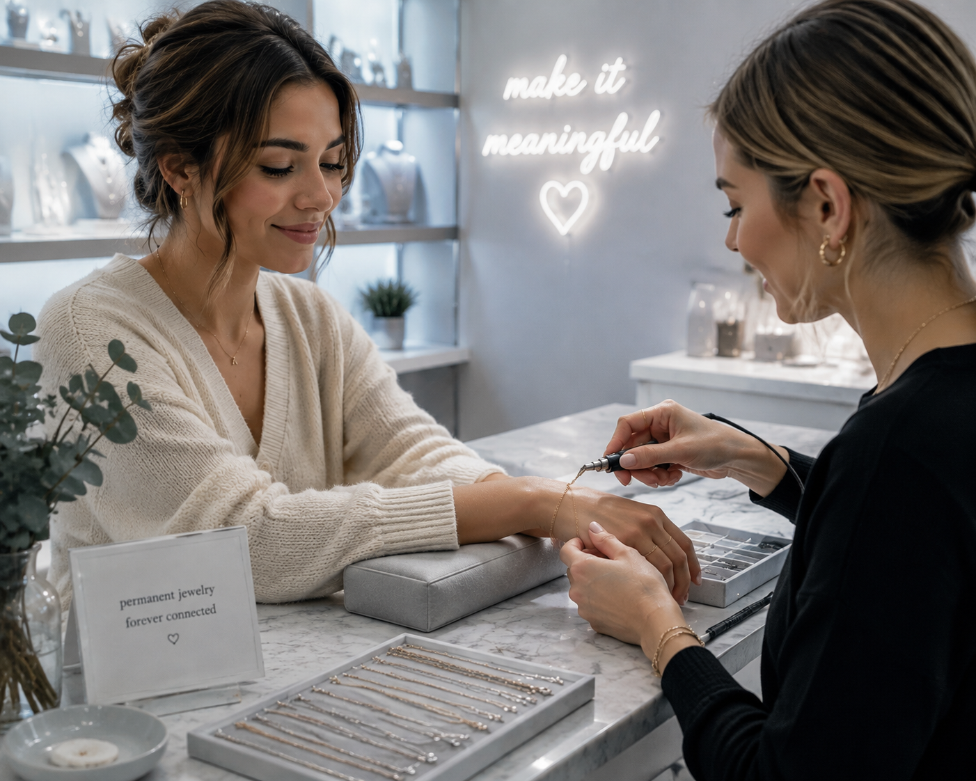 Permanent Jewelry Experience