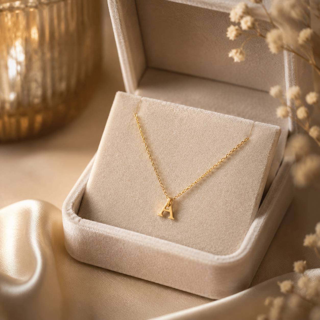 Dainty Initial or Name Necklace