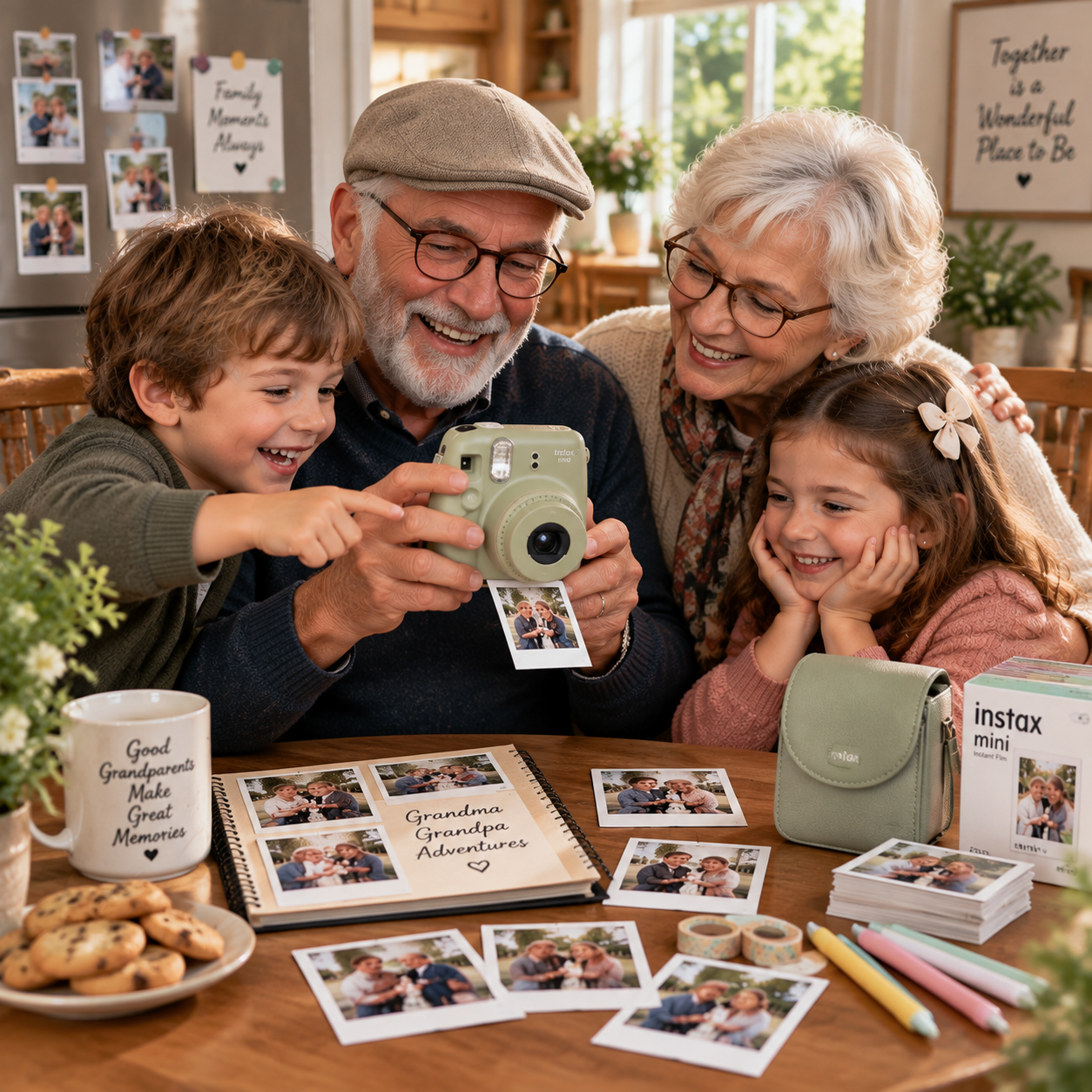 Instant Print Camera Bundle
