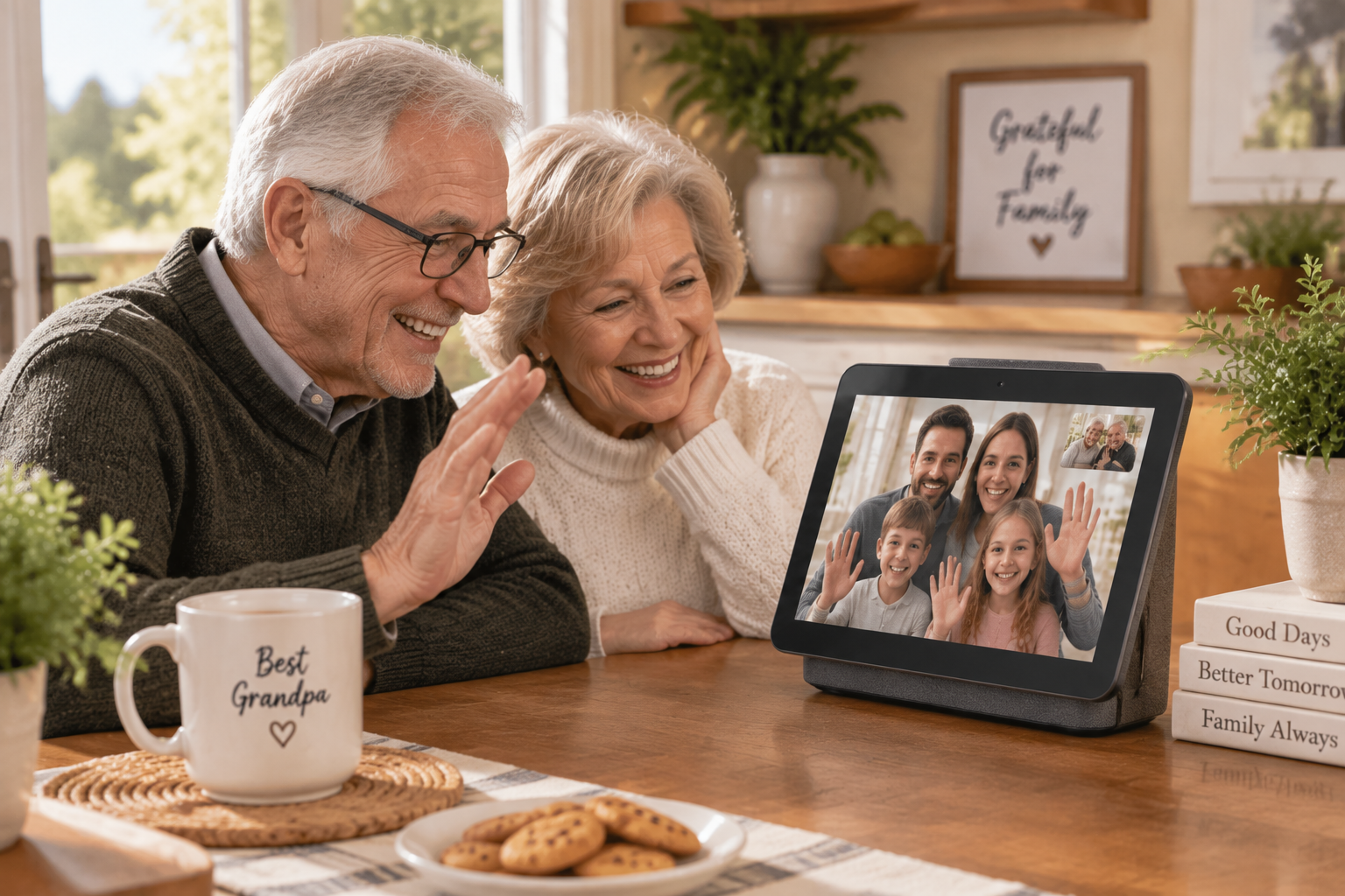 Voice-Activated Smart Display