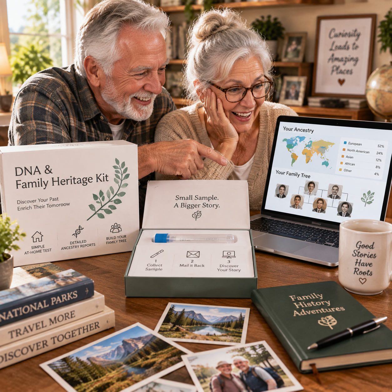 At-Home DNA & Family Heritage Kit