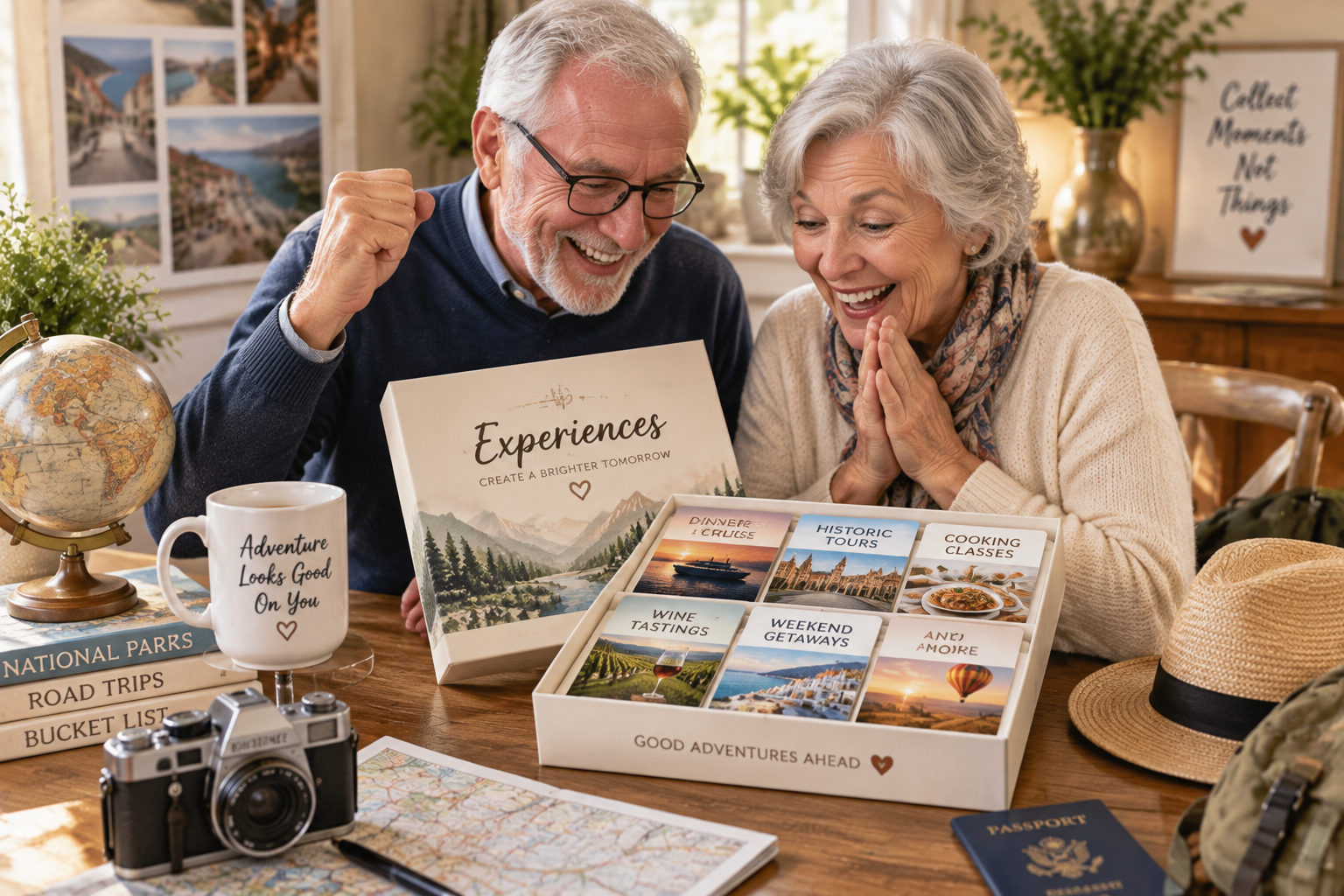 Unique Gifts for Grandparents Who Like Experiences & Travel