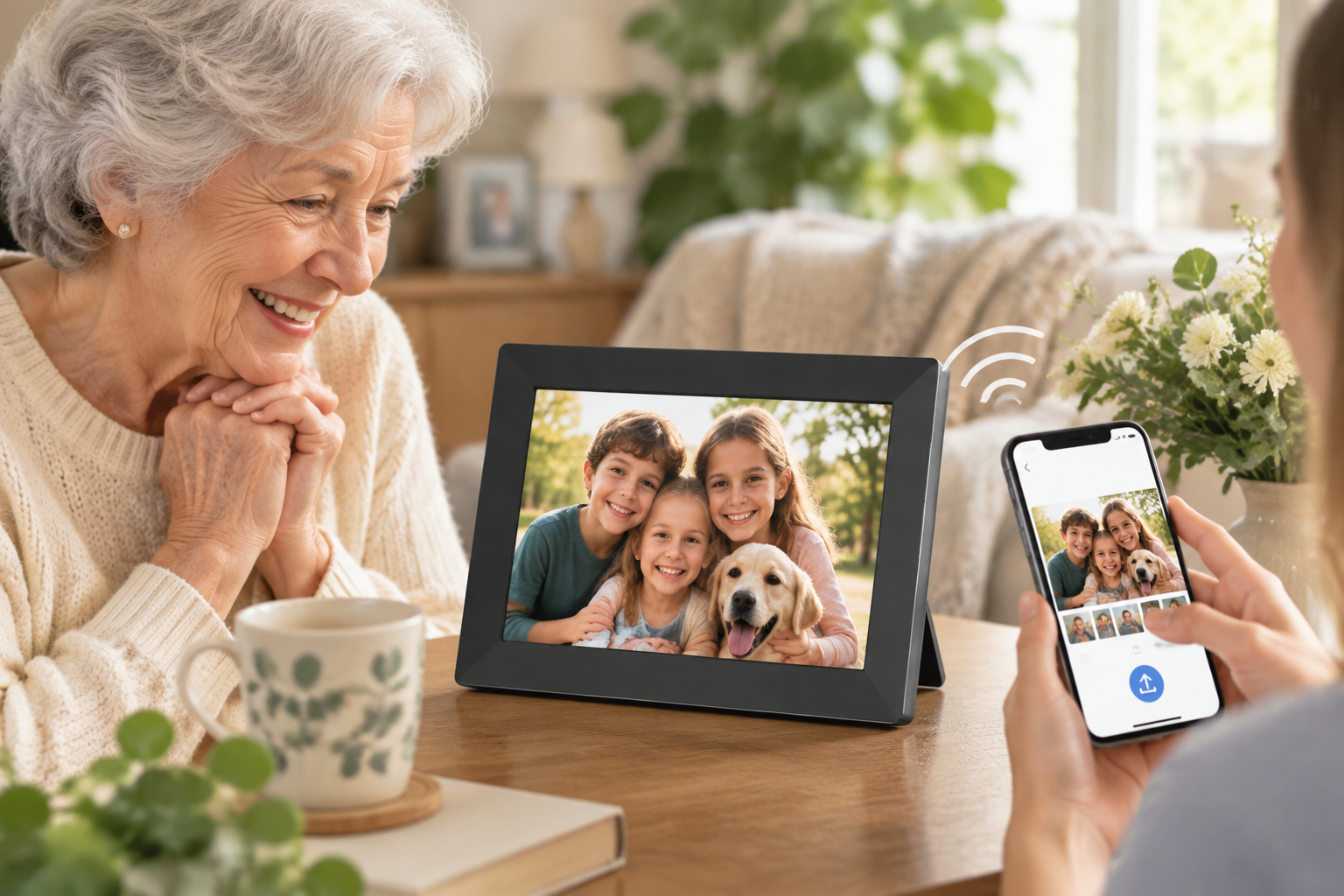 Smart Wi-Fi Digital Picture Frame