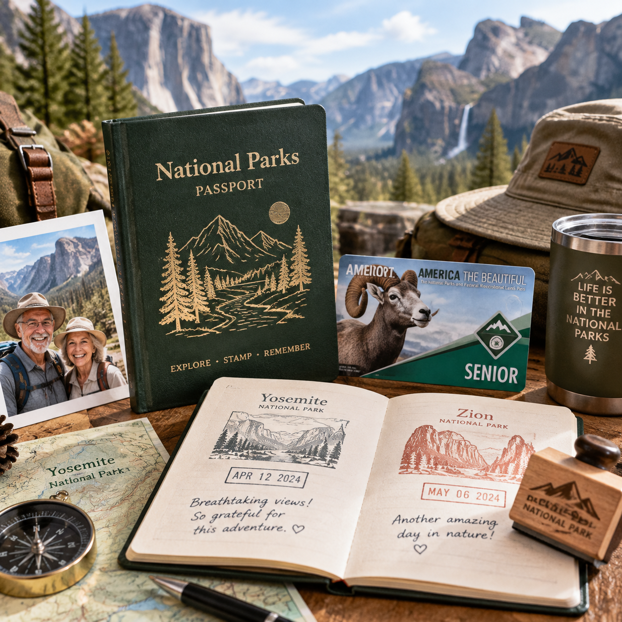 National Parks Collector's Passport & Senior Pass