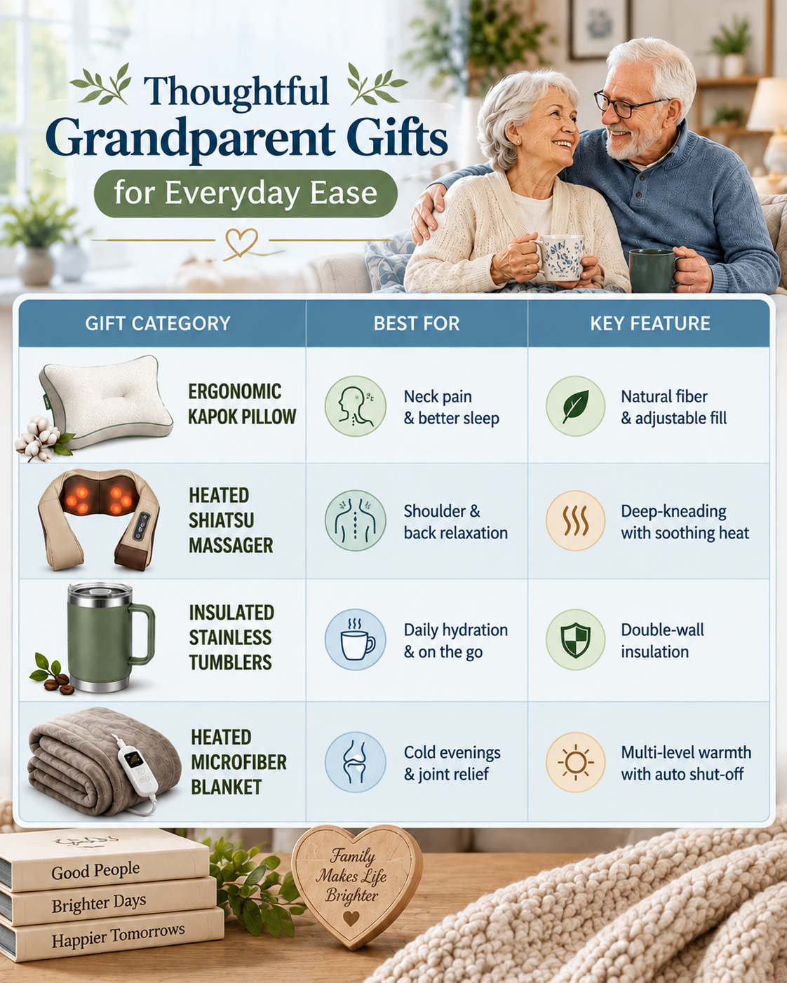 Thoughtful Grandparent Gifts for Everyday Ease
