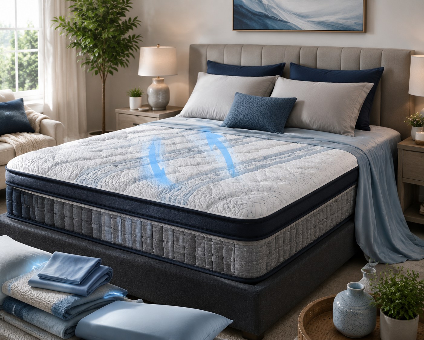 Hybrid and Cooling Mattresses