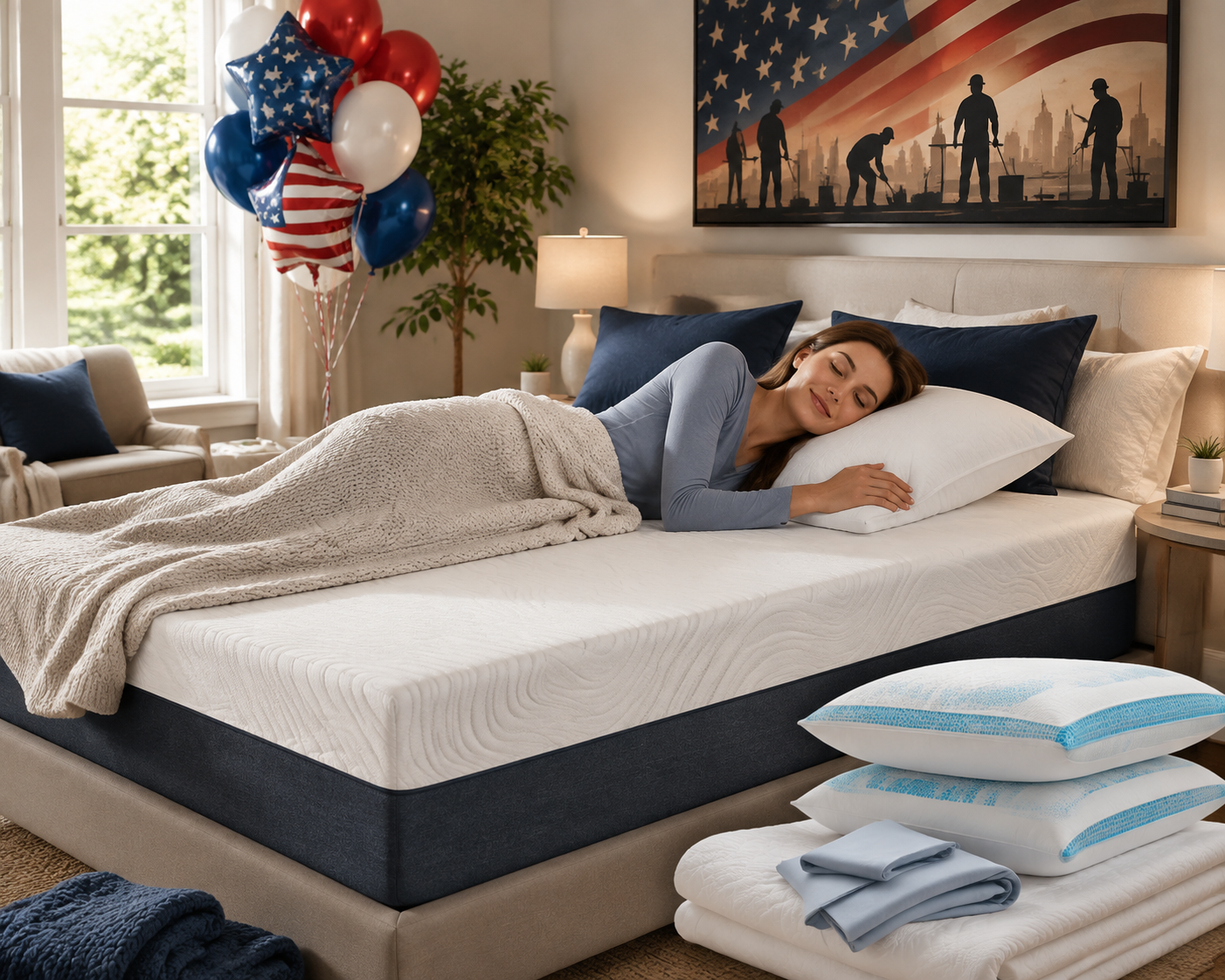 Great Labor Day Sales on Mattresses and Bedding