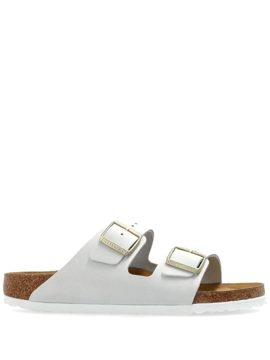 Birkenstock Arizona Double-Strap Sandals In Off-White By Birkenstock