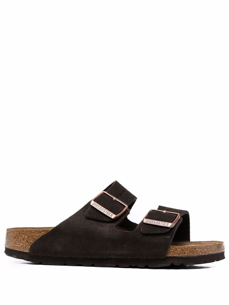 Birkenstock Arizona Sbf Suede Leather Sandals