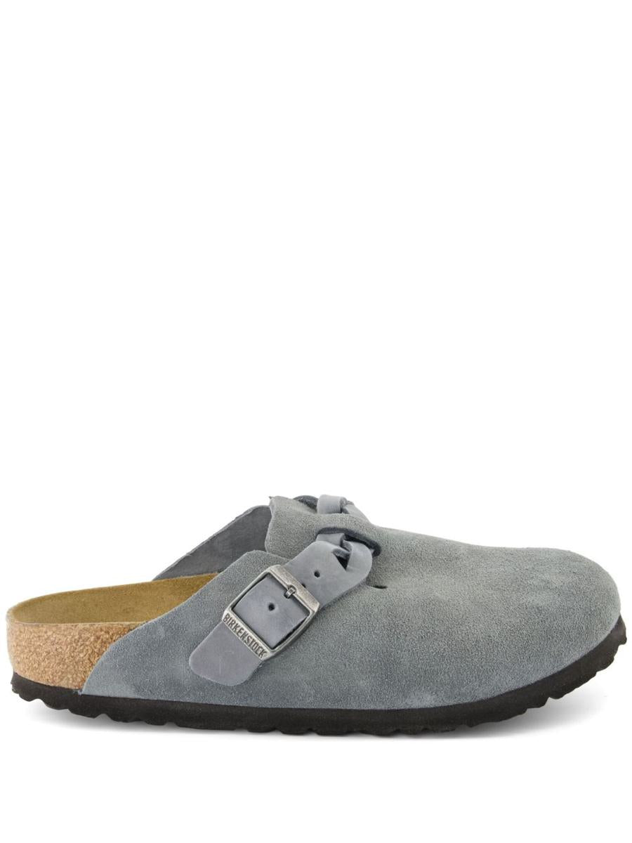 Birkenstock Boston Suede Leather Slippers