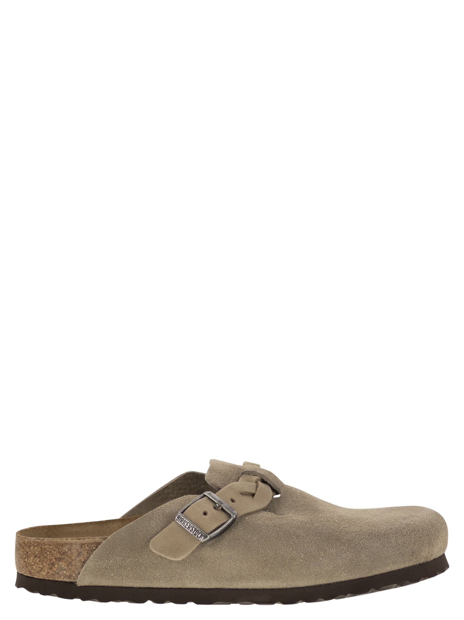 Birkenstock Boston Suede Sabot