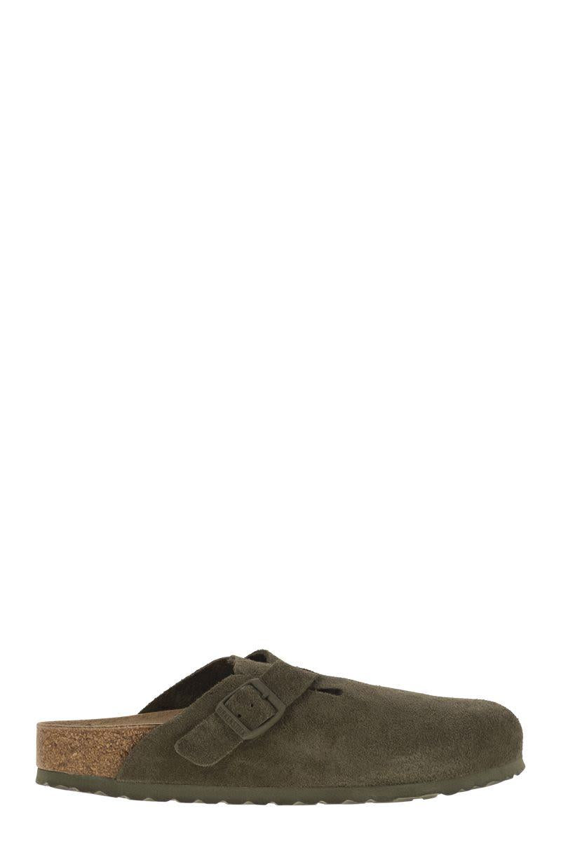 Birkenstock Boston - Suede Sabot