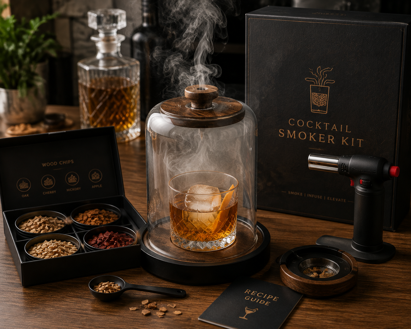 Handcrafted Cocktail Smoker Kit