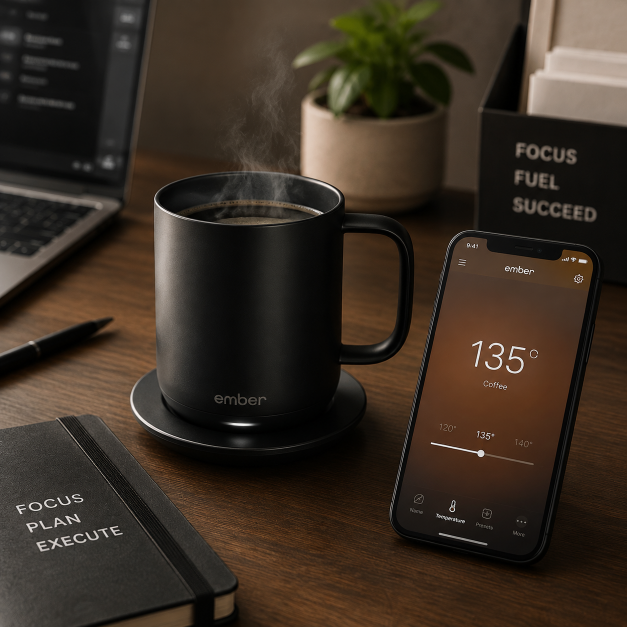 Temperature-Control Smart Mug