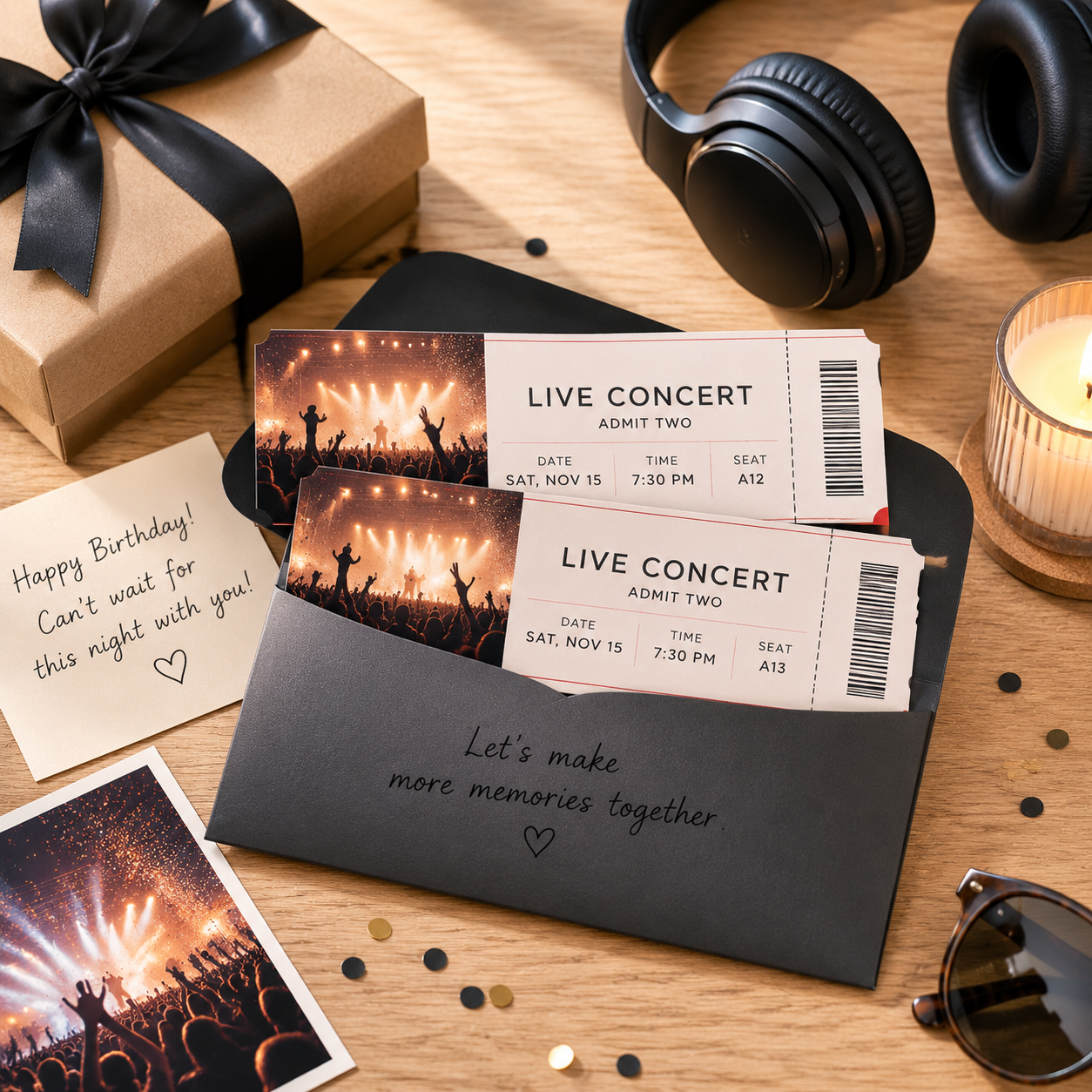 Live Concert or Music Festival Tickets
