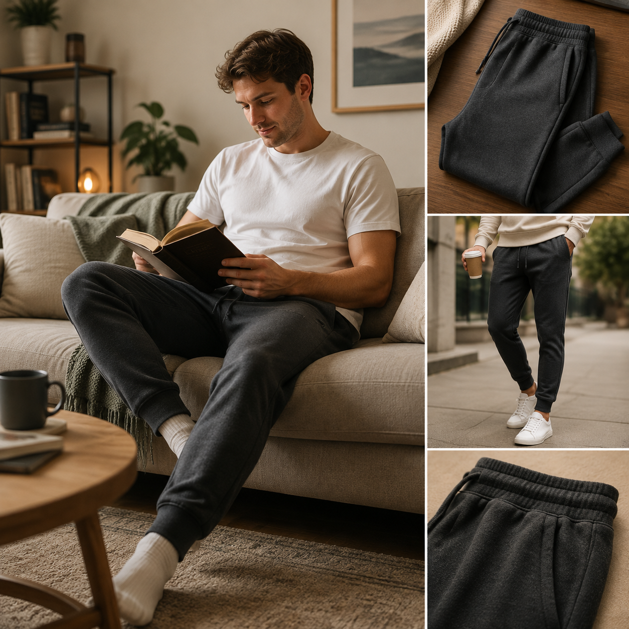 Tailored Fleece Joggers