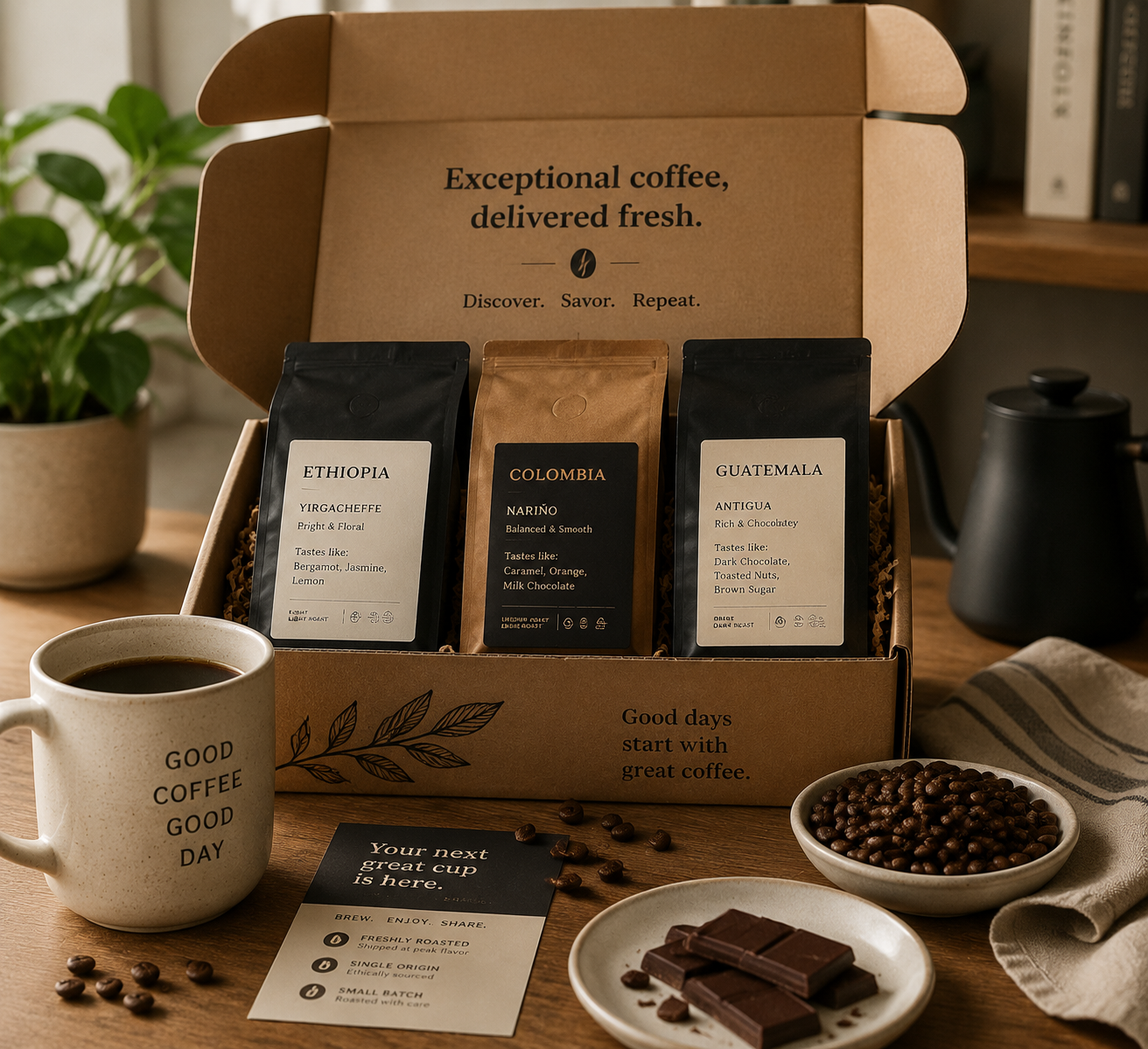 Comfort, Loungewear & Gourmet Treats