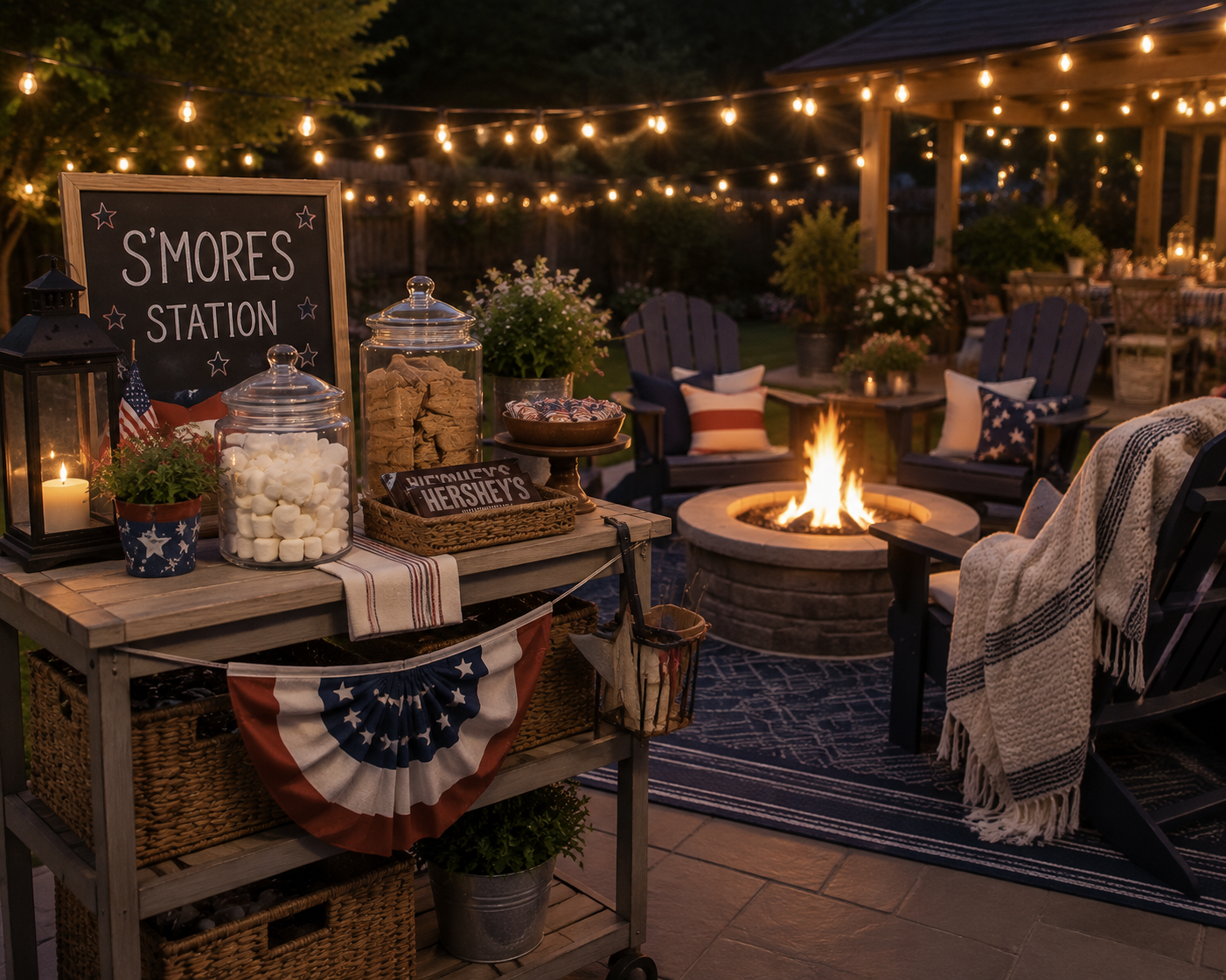 Incorporating Cozy Elements for Late Summer Nights