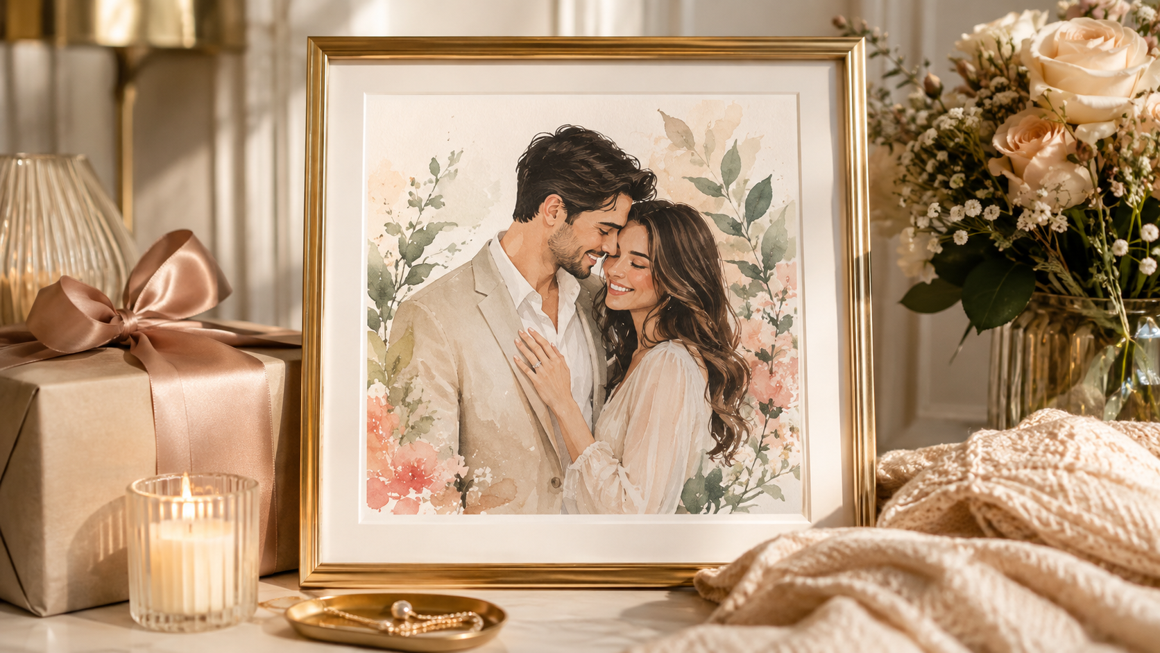 Bespoke Couple’s Portrait