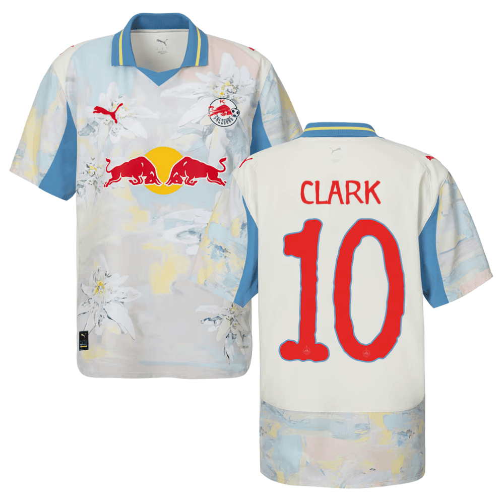 Bobby Clark 10 Red Bull Salzburg x KidSuper 2025/26 Men Jersey - Beige