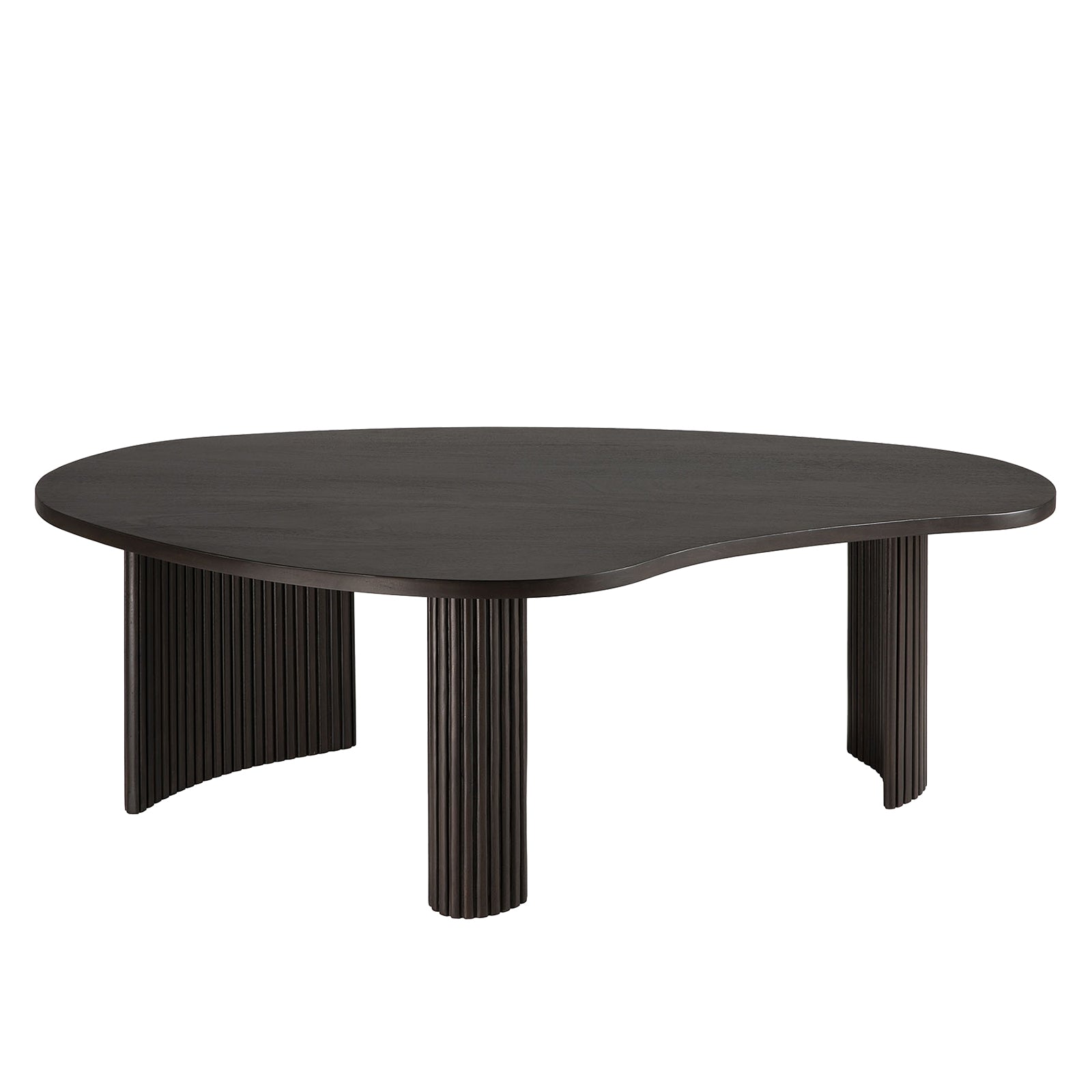 Boomerang Coffee Table | Mahogany - Dark Brown 2