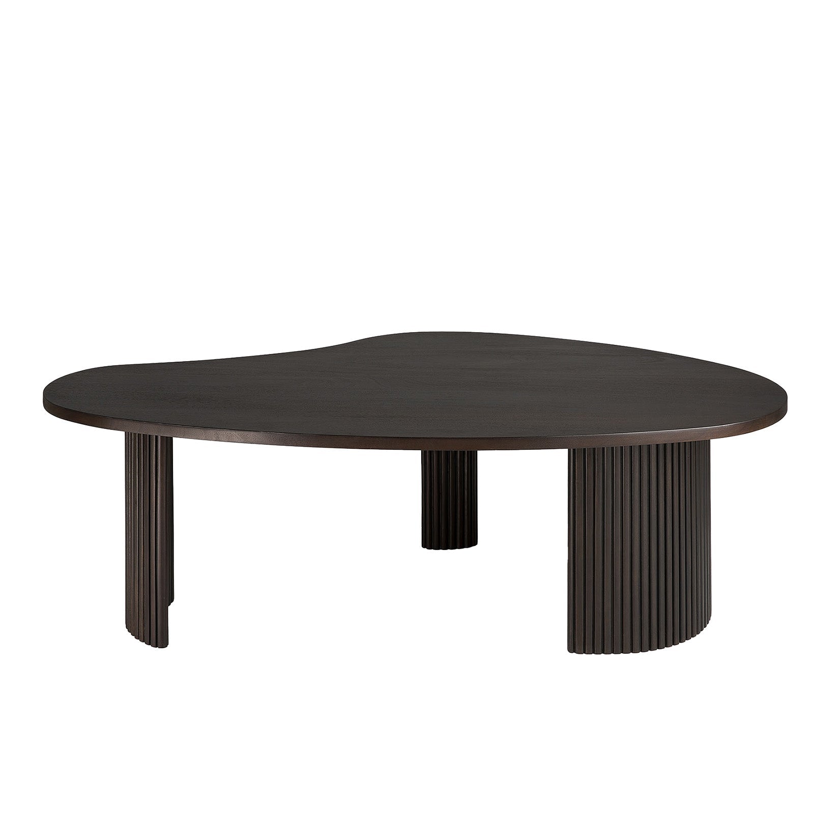 Boomerang Coffee Table | Mahogany - Dark Brown 3