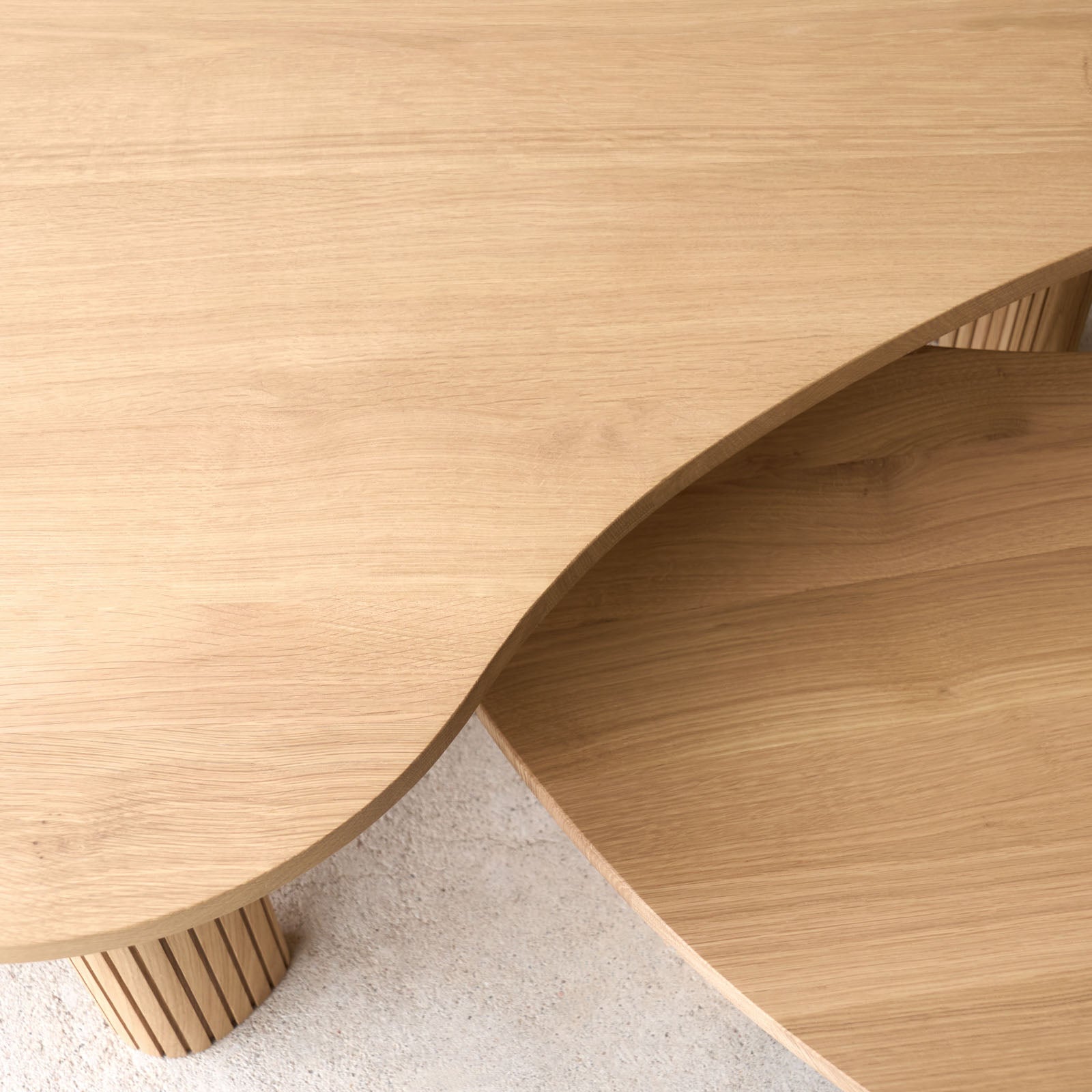 Boomerang Coffee Table | Oak 4
