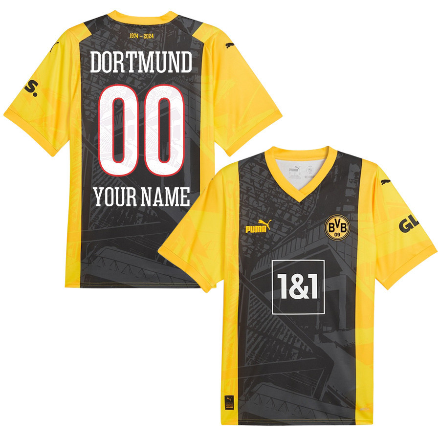 Borussia Dortmund 2024/25 Special Edition Jersey Customized - Black